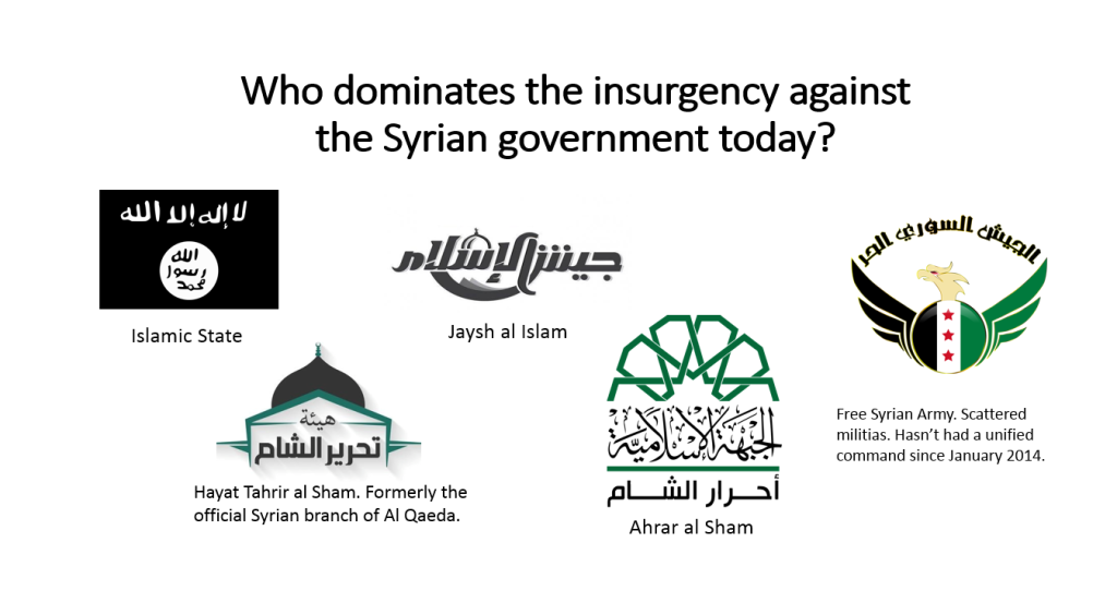who dominates the insurgency